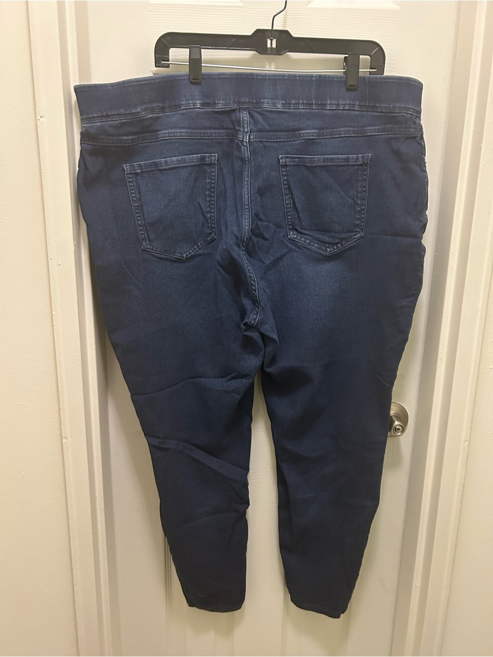 Terra & Sky Dark Blue Stretch Jeggings - Picture 3 of 3